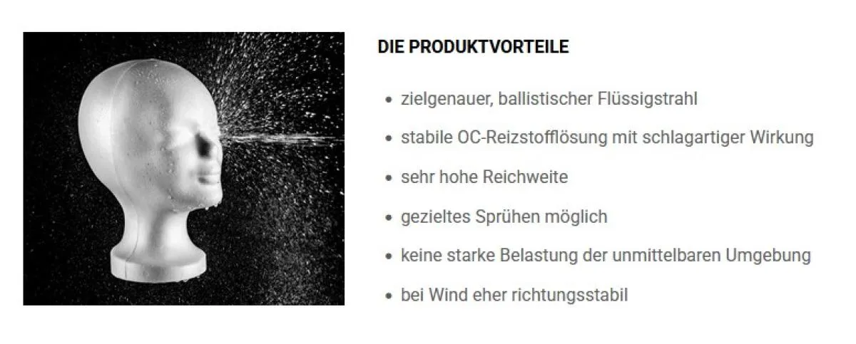 TW1000 Pepper-Jet Man 40ml - Frei Verkäuflich